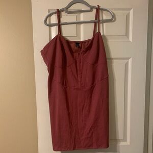 Corset Type Dress MUAVE 3X